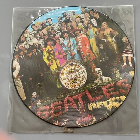 Sgt Pepper Lonely Hearts, original Billed LP fra 1979