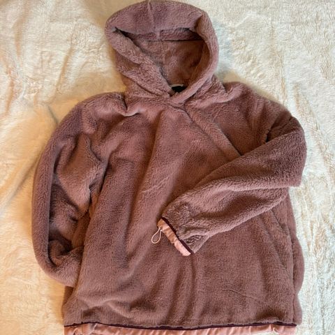 Holzweiler: Pudderrosa soft hoodie m/windstopper