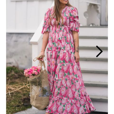 ByTimo Bohemian Maxi dress Peonies