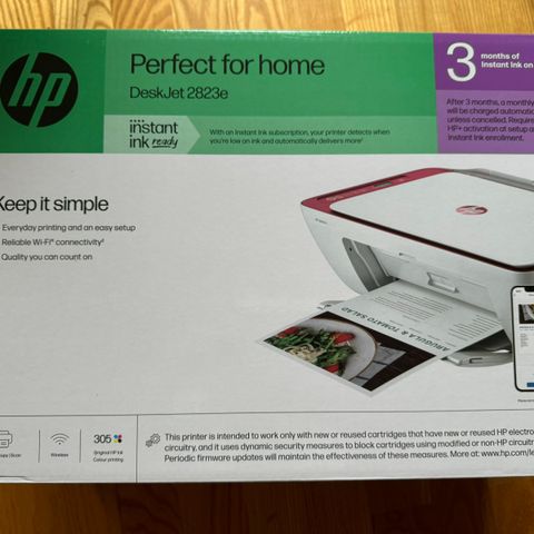 Ny uåpnet HP All-In-One printer/scanner