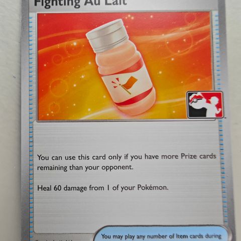 Pokemon kort - Fighting Au Lait fra Prize Pack Serie One