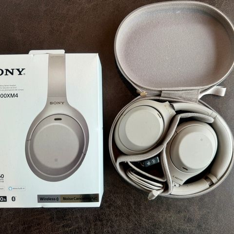 Sony WH-1000XM4 (grå)