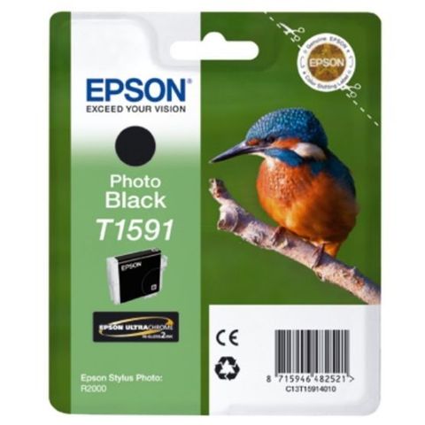 Blekkpatroner Epson T1591, 1598, 1597, 1594, 1599, 1593 for Stylus Photo R2000