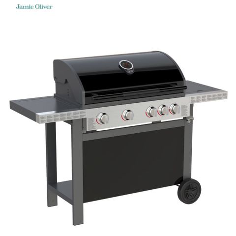 Jamie Oliver Home 4+1 gassgrill 440660 (sort) Grill