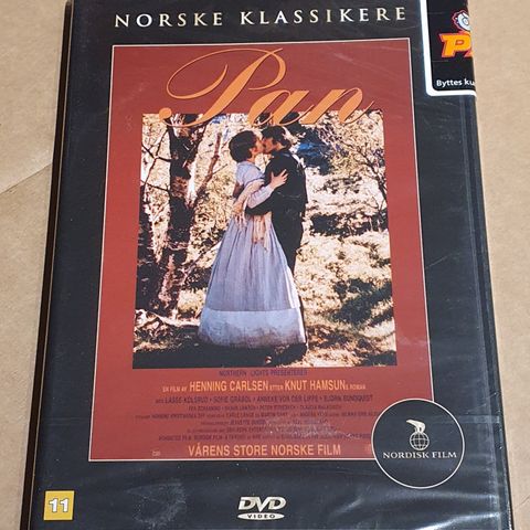 Knut Hamsun - Pan - Norske Klassikere - DVD