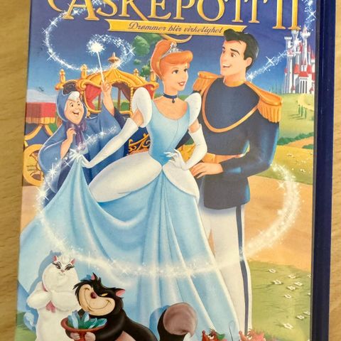 Walt Disney Askepott II VHS