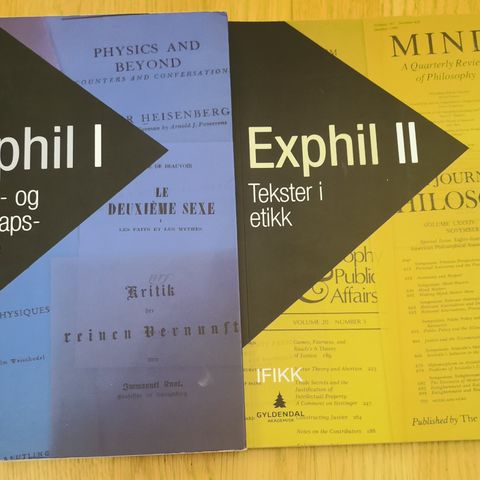 Exphil 1 og 2 (7 utg.)