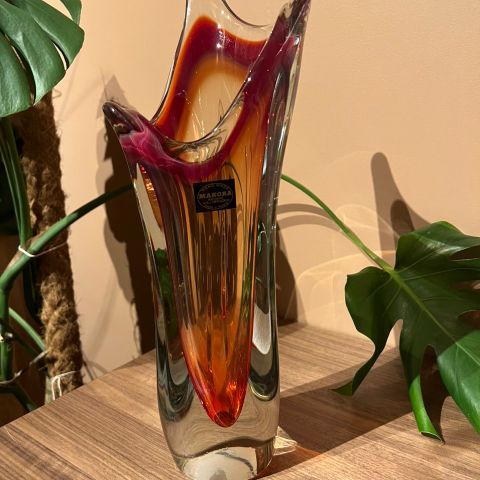 Kunstglass Makora glassvase