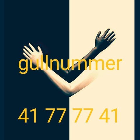 Gullnummer ubrukt   41 77 77 41