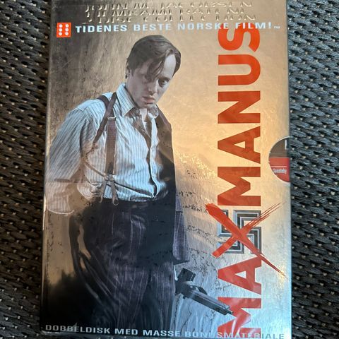 Max Manus Uåpnet DVD