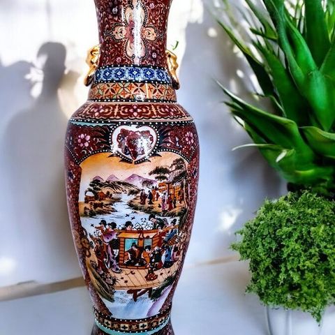 Stor Japanske vase, 62 cm