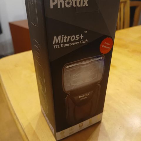 Phottix Mitros + TTL Transreceiver blitz, flash