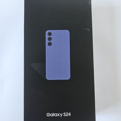 Samsung Galaxy S24 - Cobalt Violet - Ny/uåpnet - 128gb