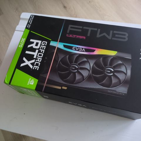 Nvidia GeForce GTX 3070 EVGA FTW3 Ultra