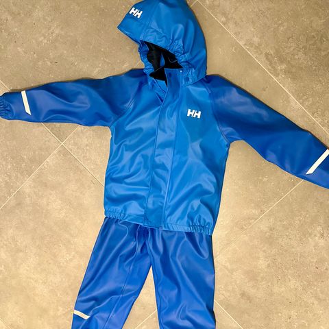 Helly Hansen foret regntøy str 116