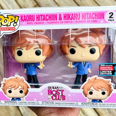 Funko Pop! Kaoru Hitachiin / Hikaru Hitachiin | Ouran High School Host Club