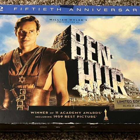 Ben-Hur 50th Anniversary Blu-Ray Limited BLU-ray Edition Box Set