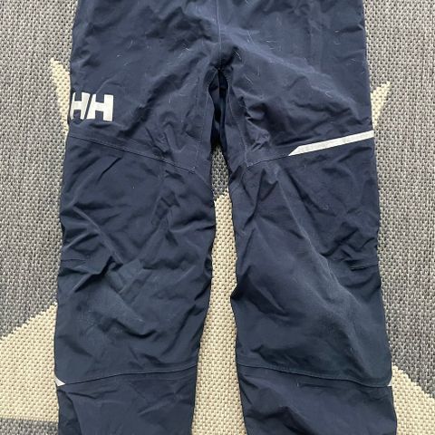 Helly Hansen skallbukse str 128/8 år