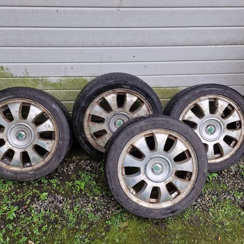 4stk komplett sommerhjul originalt til Skoda 205/45R16