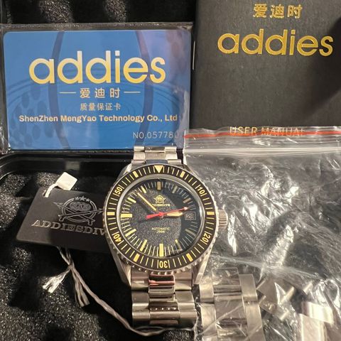 Addiesdive Pot Cover Diver Watch AD2105