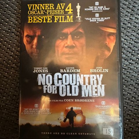 No Country For Old Men DVD