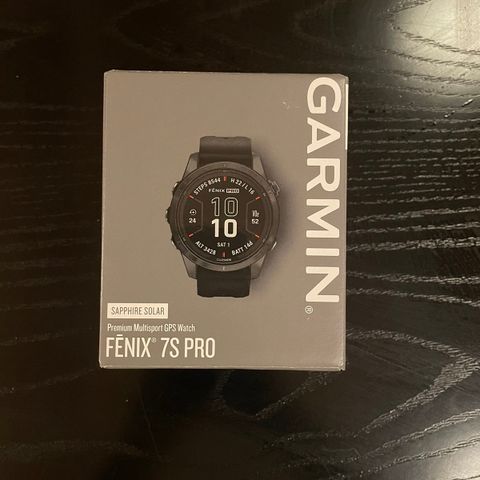 Garmin fenix 7S Pro Sapphire Solar