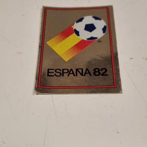 Espana 82 fotball kort sticker kort nr 2, ubrukt