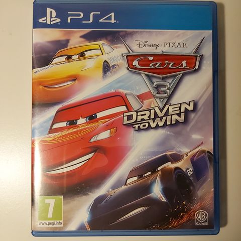 Cars 3 Driven To Win til PS4/ PS5