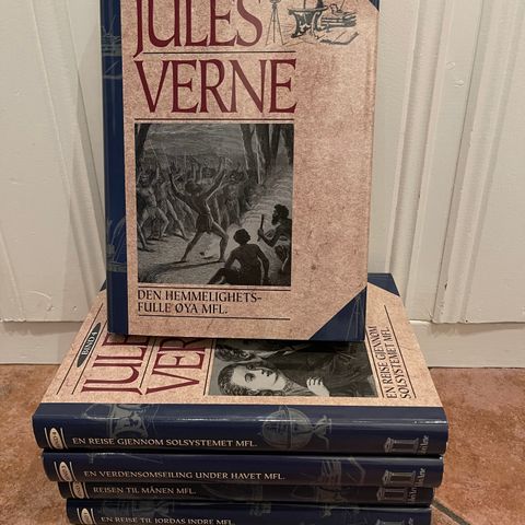 Bokserie av Jules Verne