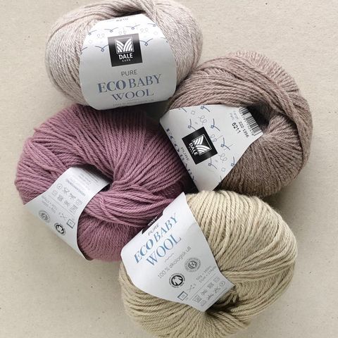 100 % økologisk ull_ECO BABY WOOL fra DALE