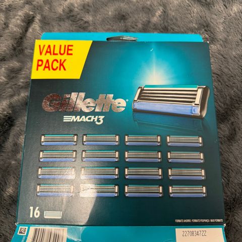 Gillette Mach3 barberblad 16pk