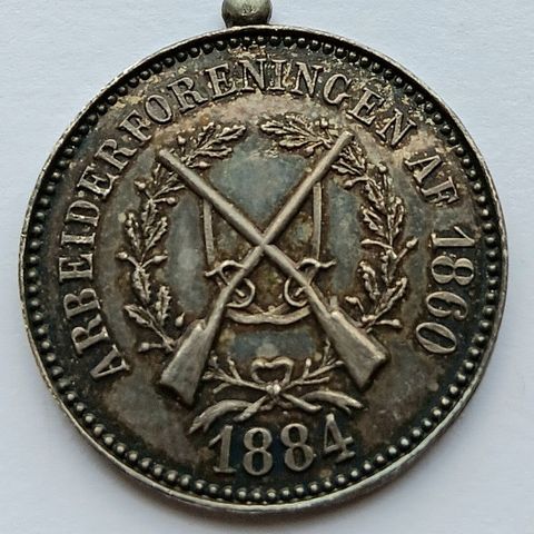 Arbeiderforeningen AF    1860 sølv