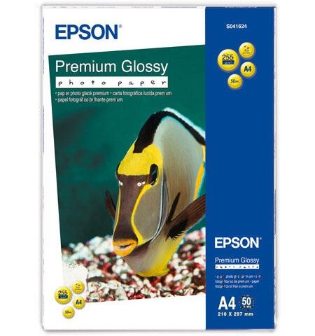 Epson Premium Glossy Photo Paper A4 (50 ark)