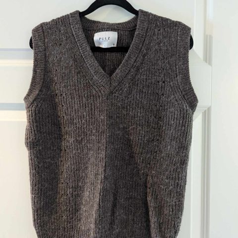 Strikket topp vest