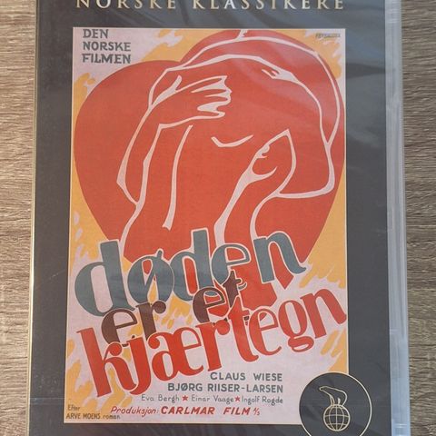 Døden er ett kjæretegn - Norske Klassikere - DVD - Ny uåpnet i plast