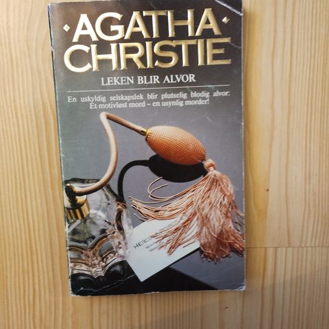 Agatha Christie - leken blir alvor - pocket