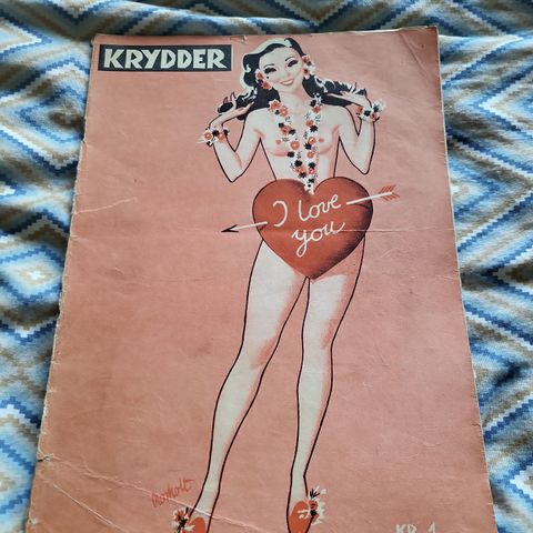 Krydder nr.1. 1951 erotisk blad 22 sider