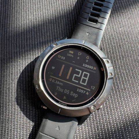 GARMIN Fenix 6X Pro Solar Titanium