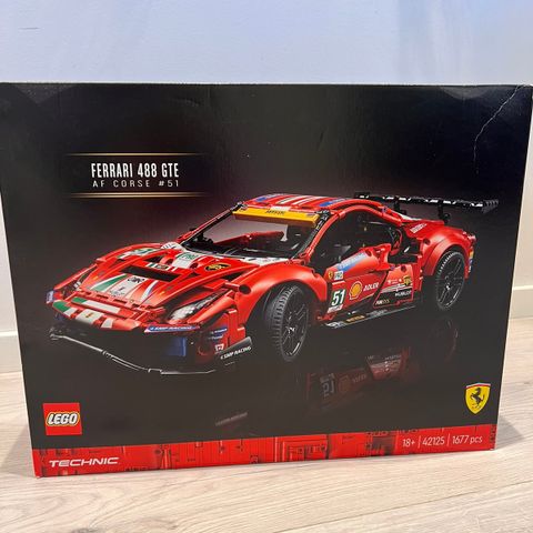 Lego Ferrari 488 GTE 42125