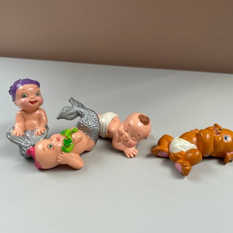 Magic Diaper babies figurer selges samlet