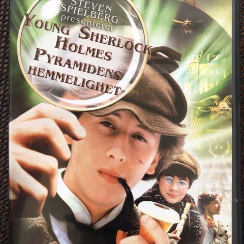 (DVD) Young Sherlock Holmes Pyramidens Hemmelighet (1985) Norsk Tekst