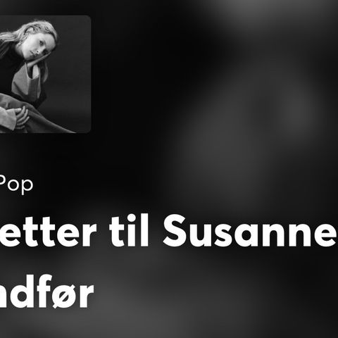 1 Ståplass fredag 6.9 Susanne Sundfør i Spektrum