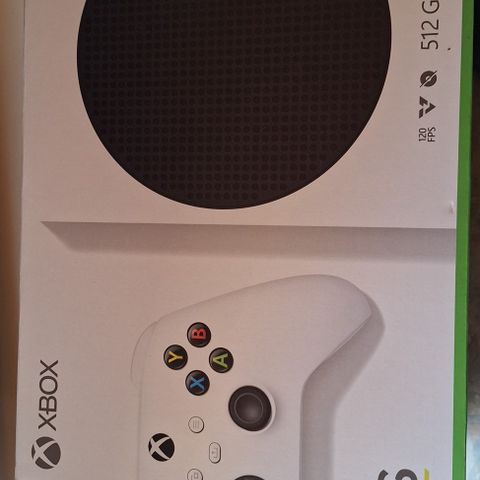 Xbox Series S konsoll 512 GB hvit m/gamepass