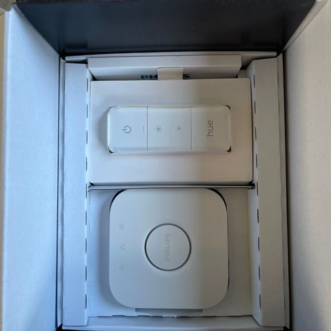 Phillips hue bridge og dimmer switch