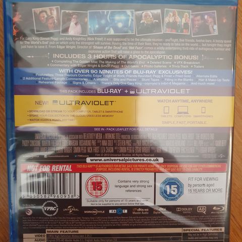 The WORLD'S END I PLAST UK utgave