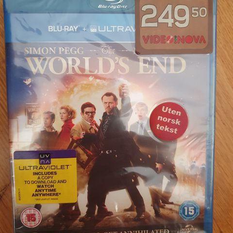 The WORLD'S END I PLAST UK utgave