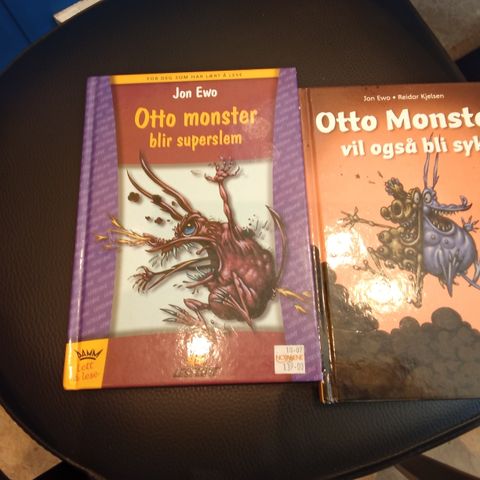 Otto Monster 2 bøker