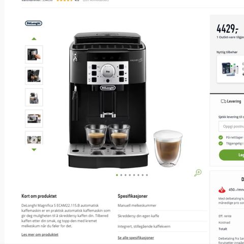 Delonghi magnifica s