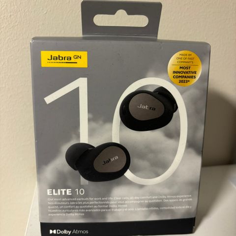 Jabra Elite 10- Kun brukt 1 gang