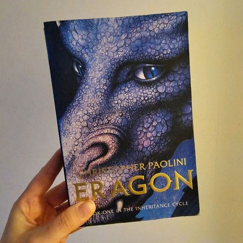 3 Eragon bøker på engelsk (inheritance cycle) av Christopher Paolinii